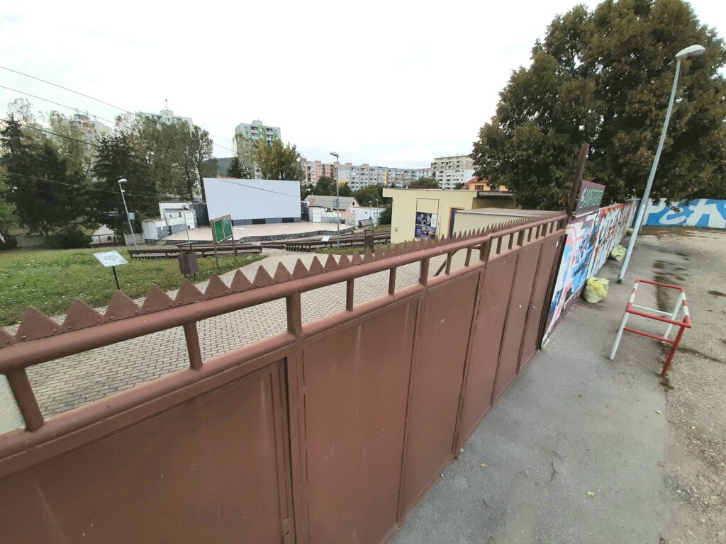 Súčasná podoba amfiteátra v Pezinku